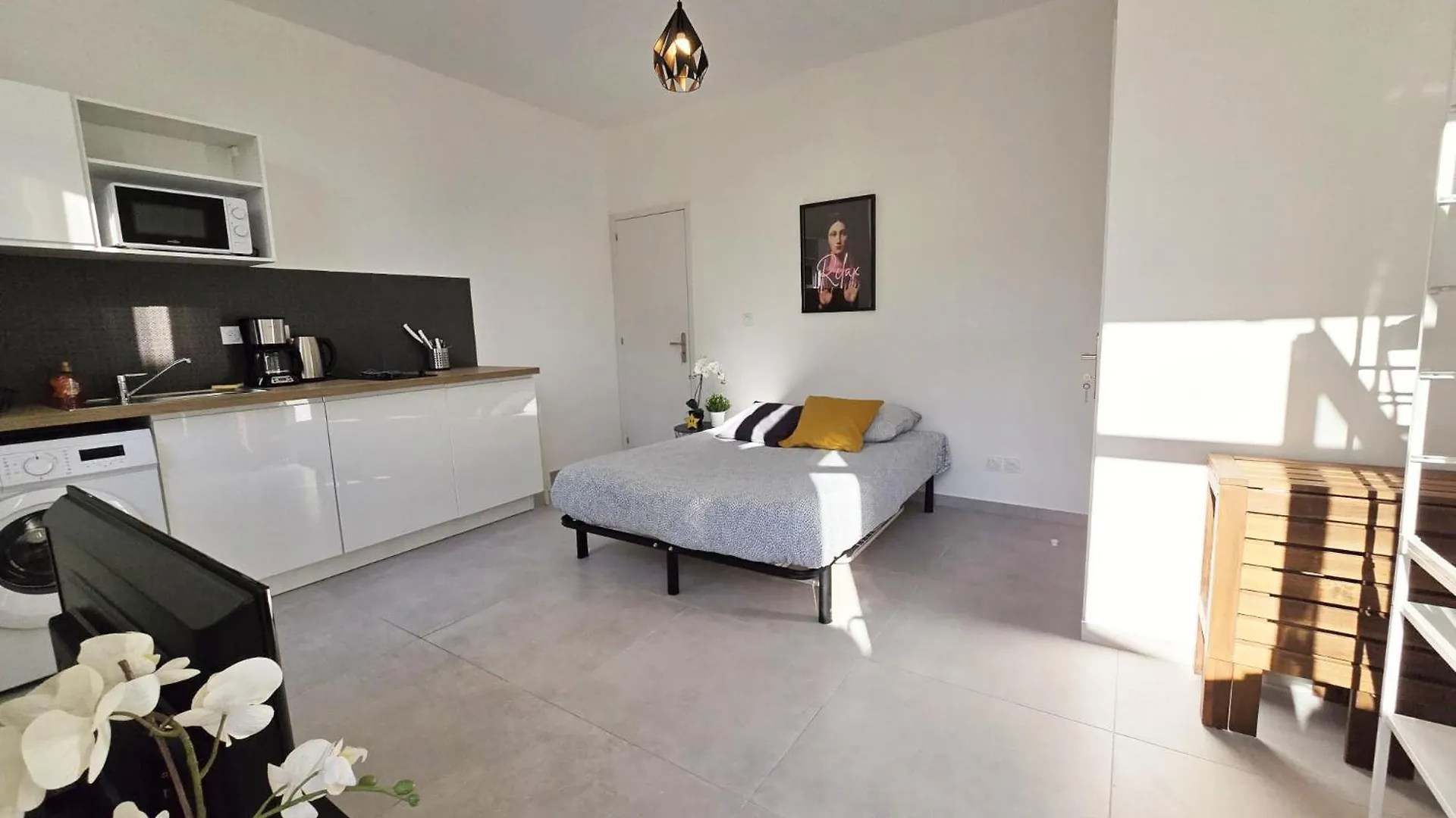 Gregbnb - Studio 23M2 - Climatise -10Min Gare - 5 Τουλόν Διαμέρισμα