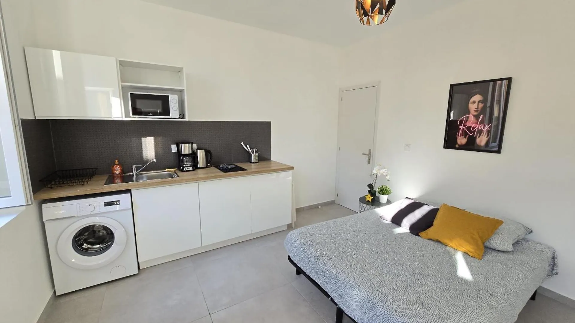 Gregbnb - Studio 23M2 - Climatise -10Min Gare - 5 Τουλόν